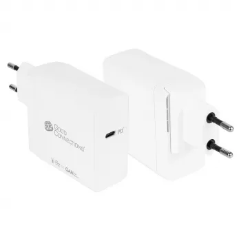 Mobiliojo įrenginio įkroviklis Alcasa PCA-W005W Universal White AC Fast Charging