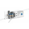 Ventiliatoriaus modulis Equip EZF-2-B, 19 inch 1U, 2×120 mm, 240 V, juodas RAL9005