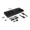 Ventiliatoriaus modulis Equip EZF-2-B, 19 inch 1U, 2×120 mm, 240 V, juodas RAL9005