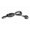 Ventiliatoriaus modulis Equip EZF-2-B, 19 inch 1U, 2×120 mm, 240 V, juodas RAL9005