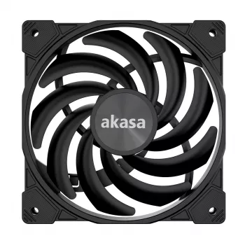 Akasa Alucia XS Slim-Fan 120 mm - juoda