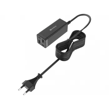 SANDBERG Maitinimo blokas - 65 W - 3,25 A - PD, QC - 4 išėjimo prievadai (2 x USB, 2 x USB-C)