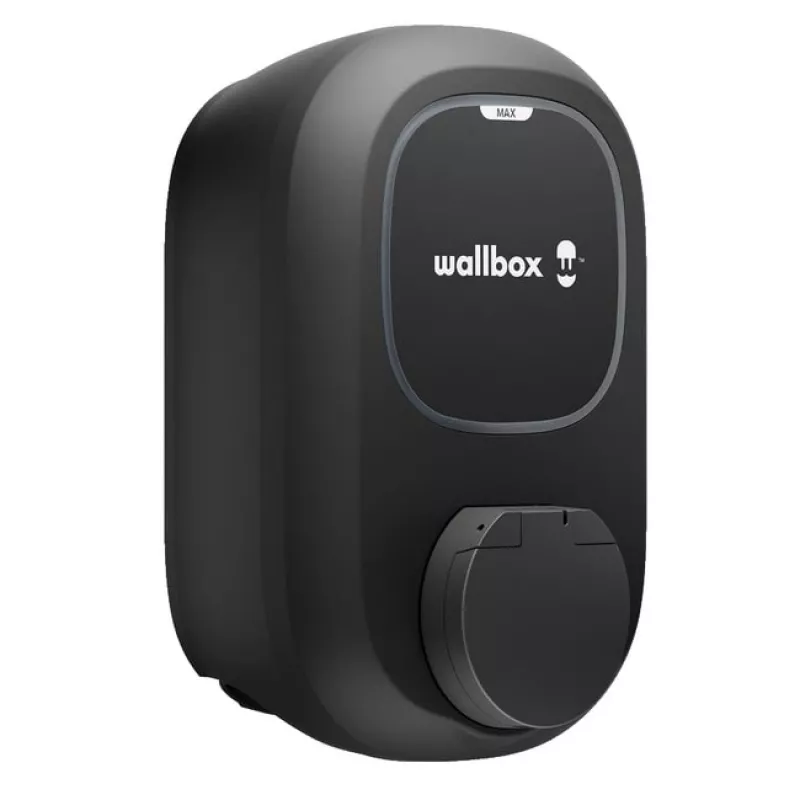 Wallbox Pulsar MAX Socket 22 kW Wi‑Fi Bluetooth – EV įkrovimo stotelė, lizdo versija