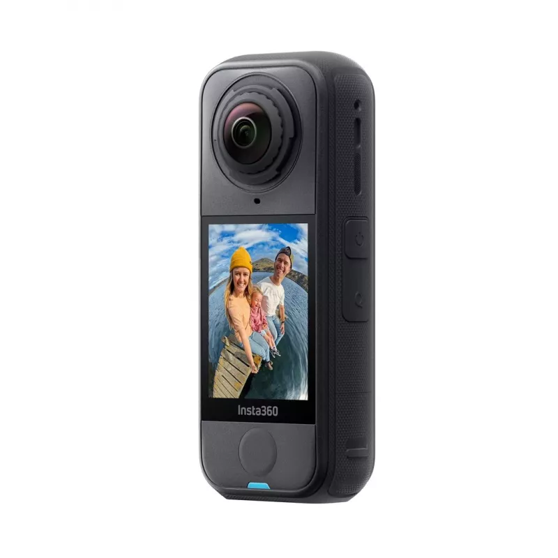 Veiksmo kamera Insta360 X4AIR — 8K itin aukšta raiška, 120 kadrų per sekundę, 29 MP, atspari vandeniui iki 15 m, 2010 mAh, 165 g