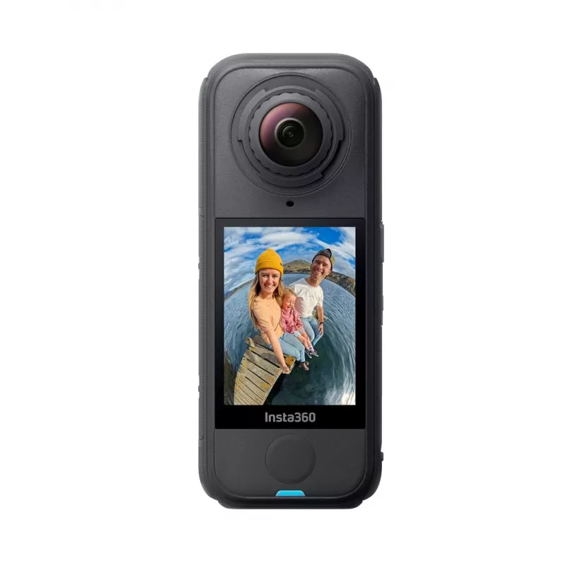 Veiksmo kamera Insta360 X4AIR — 8K itin aukšta raiška, 120 kadrų per sekundę, 29 MP, atspari vandeniui iki 15 m, 2010 mAh, 165 g