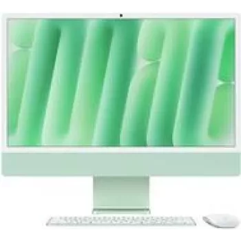 APPLE iMac Z1EM 59,62 cm 23,5 colio standartinis stiklas M4 10C CPU/10C GPU/16C N.E. 16 GB 256 GB SSD Gbit Eth MM NumKey TID DE Žalias (Z1EM-MWUY3D/A-07CRBT)