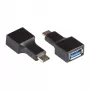 USB lyties keitiklis Alcasa USB-AD301 juodas