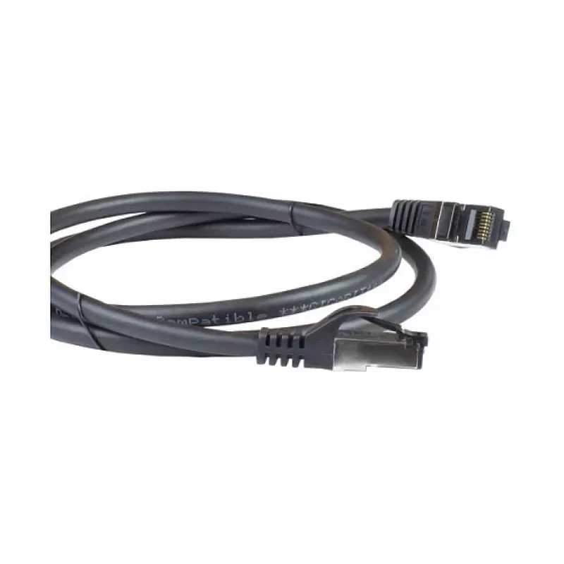 Tinklo kabelis Alcasa 8060-HP500S Juodas 50m Cat6a S/FTP