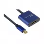 Vaizdo kabelio adapteris Alcasa MDP-HDMI2 0,2 m Mini DisplayPort HDMI juodas mėlynas