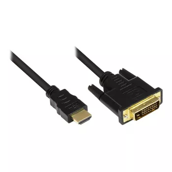 HDMI/DVI-D laidas Alcasa 1m