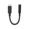 ALOGIC ELPC35A-BK USB-C iki 3,5 mm garso adapteris, 10 cm