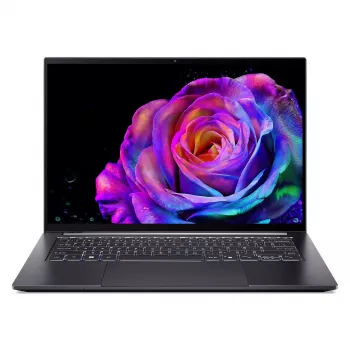 Nešiojamas kompiuteris Acer Swift X 14 OLED SFX14-73G-975F NX.J81EG.004 — 14,5 colio 2880×1800, Intel Core Ultra 9 285H, 2TB SSD, GeForce RTX 5070, HDMI/USB-C, Windows 11 Home