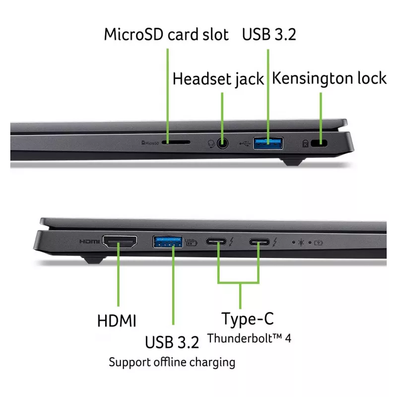 Nešiojamas kompiuteris Acer Swift X 14 OLED SFX14-73G-975F NX.J81EG.004 — 14,5 colio 2880×1800, Intel Core Ultra 9 285H, 2TB SSD, GeForce RTX 5070, HDMI/USB-C, Windows 11 Home
