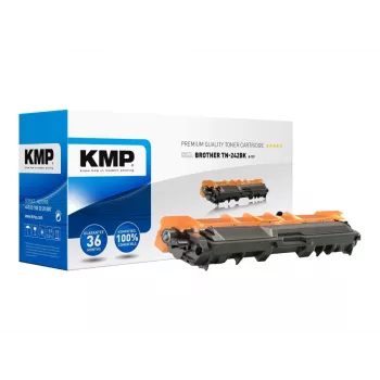 KMP dažų kasetė Brother TN-242BK, juoda, 2500 puslapių
