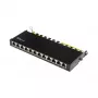 Pataisos skydelis Alcasa GC-N0115 0.5U 12 prievadų RJ45 Cat6