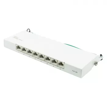 Alcasa GC-N0119 0,5U 10 Gigabit Ethernet RJ-45 Cat6a pataisų skydelis