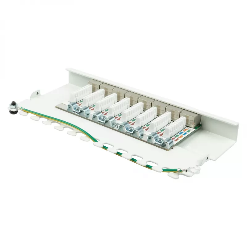 Alcasa GC-N0119 0,5U 10 Gigabit Ethernet RJ-45 Cat6a pataisų skydelis