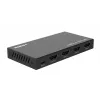 HDMI jungiklis MicroConnect MC-HDMISWITCH0301-4K 4K 60Hz metalinis juodas