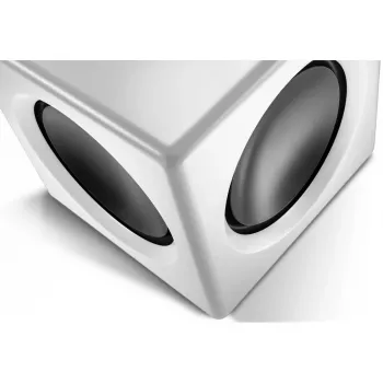Wavemaster FUSION žemų dažnių garsiakalbis (subwoofer) soft white retail