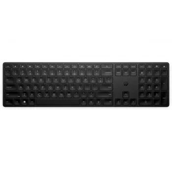 Belaidė programuojama pilno dydžio klaviatūra HP 450 – RF belaidis + USB, juoda