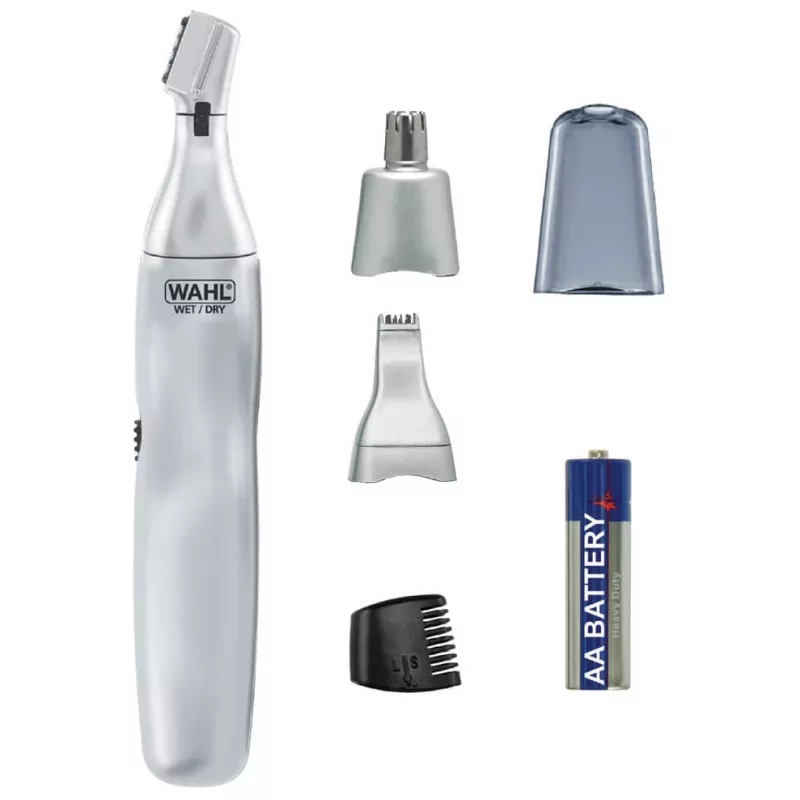 Wahl Ear, Nose & Brow 3 viename precizinis trimeris, sidabrinis