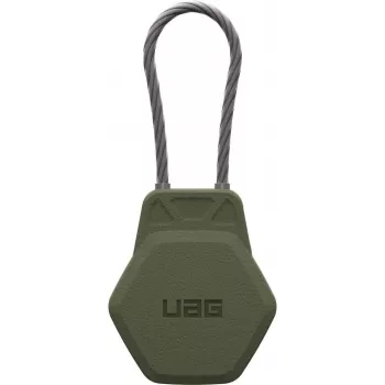 UAG Urban Armor Gear Civilian Keychain Case Apple AirTag alyvinė žaluma 164002117272
