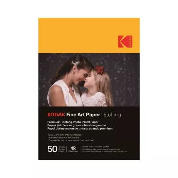 Kodak Fine Art Paper 10 x 15 cm – blizgus fotopopierius rašaliniams spausdintuvams