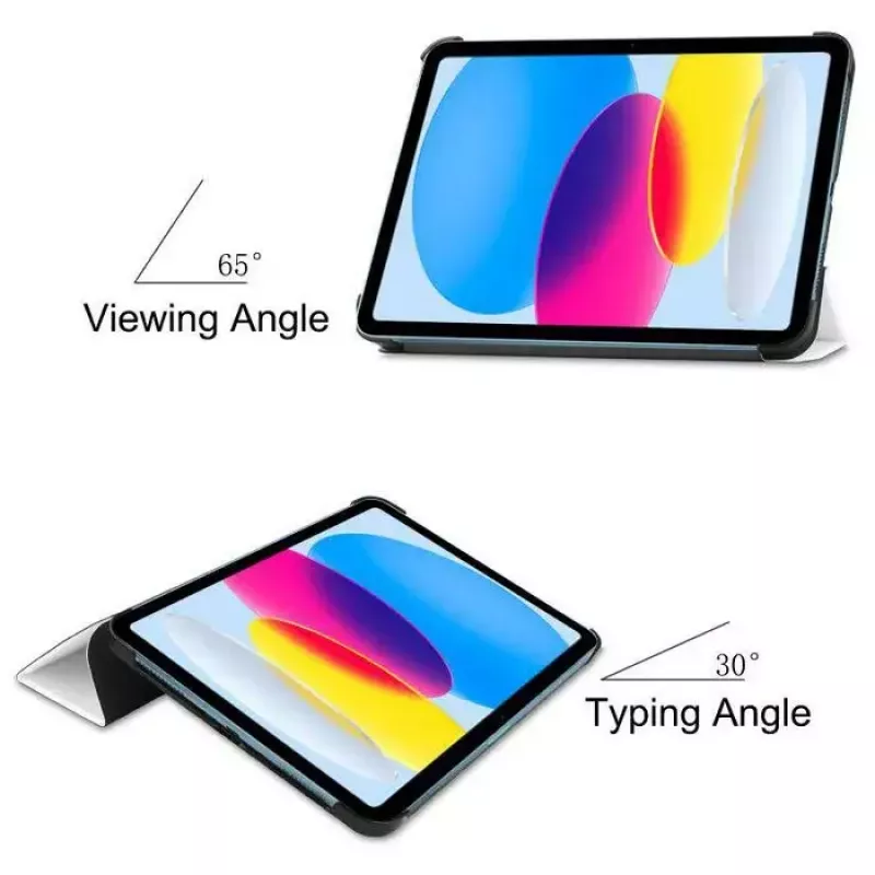 Dėklas planšetei CoreParts TABX-IP10-COVER6 — Sulankstomas dėklas Apple iPad (2022), 27,7 cm (10,9 colio), 2 stovėjimo režimai, Baltas