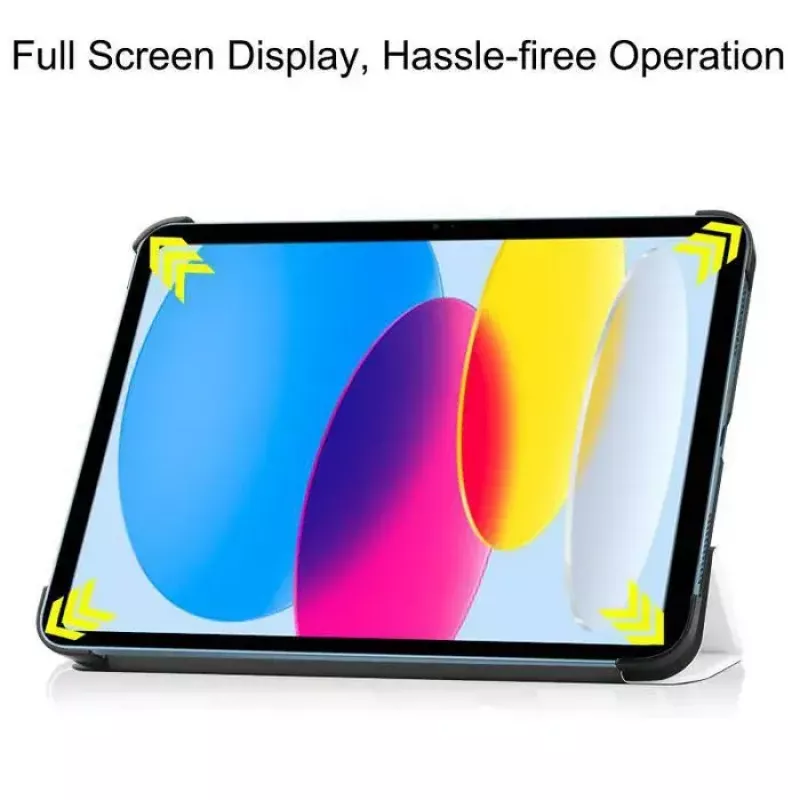 Dėklas planšetei CoreParts TABX-IP10-COVER6 — Sulankstomas dėklas Apple iPad (2022), 27,7 cm (10,9 colio), 2 stovėjimo režimai, Baltas