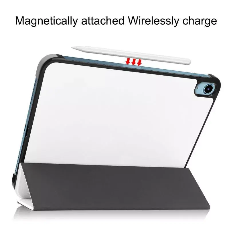 Dėklas planšetei CoreParts TABX-IP10-COVER6 — Sulankstomas dėklas Apple iPad (2022), 27,7 cm (10,9 colio), 2 stovėjimo režimai, Baltas