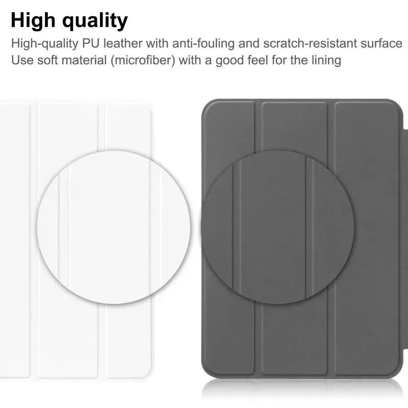 Dėklas planšetei CoreParts TABX-IP10-COVER6 — Sulankstomas dėklas Apple iPad (2022), 27,7 cm (10,9 colio), 2 stovėjimo režimai, Baltas