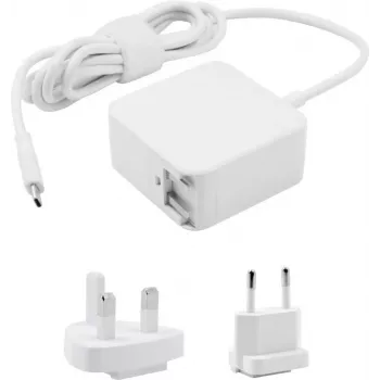 USB-C PD sieninis įkroviklis CoreParts MBXUSBC-AC0030W 100W GaN
