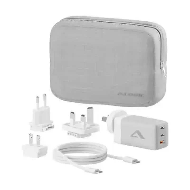 ALOGIC 3x67 Rapid Power 67W kelionių įkroviklis keliose šalyse, WCM3X67G