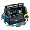 Makita įrankių dėklas E-05446 juodas, mėlynas plastikas, poliesteris, plienas