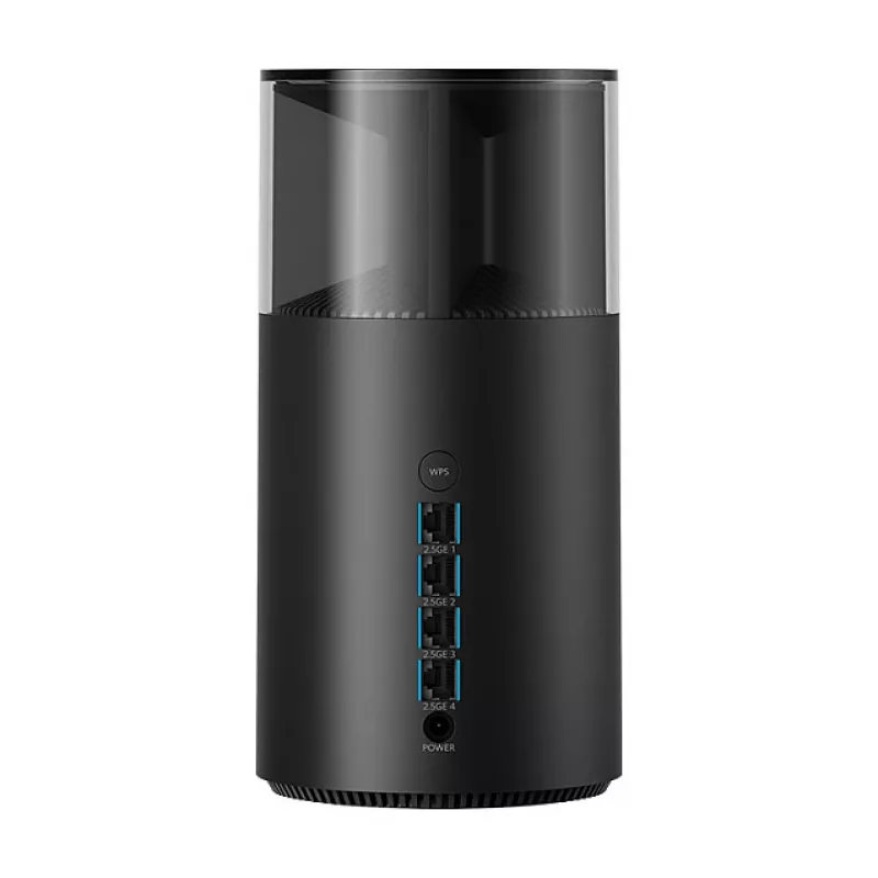 Tinklo maršrutizatorius HUAWEI WiFi Mesh X1 Pro, dviejų juostų Wi‑Fi 7 (802.11be) 2,4/5 GHz, 4 vidinės antenos, juodas