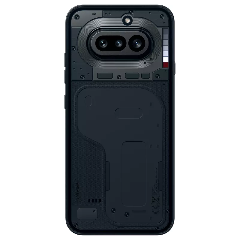 Išmanusis telefonas Nothing 4a — 6,78 colio (17,2 cm) ekranas, Snapdragon 7s Gen 4, 12 GB RAM, 256 GB, 5G, 5080 mAh, Dual SIM, juodas