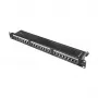 Alcasa GC-N0139 – Gigabit Ethernet – RJ45 – Cat6 – 22/26 – Juoda – Plienas (GC-N0139)