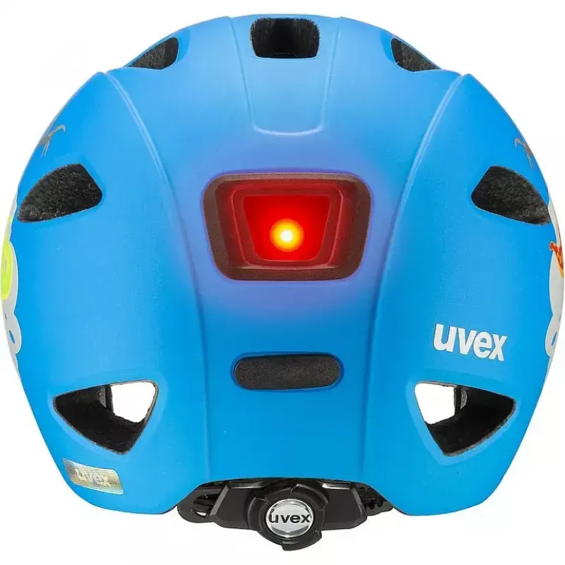 Vaikiškas dviračių šalmas UVEX oyo style Blue, Green – kieto apvalkalo konstrukcija