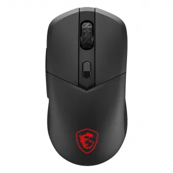 MSI VERSA 300 WIRELESS 8K žaidimų pelė, ambidekstrinė, optinė, 2600 DPI, 6 mygtukai, juoda