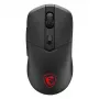 MSI VERSA 300 WIRELESS 8K žaidimų pelė, ambidekstrinė, optinė, 2600 DPI, 6 mygtukai, juoda