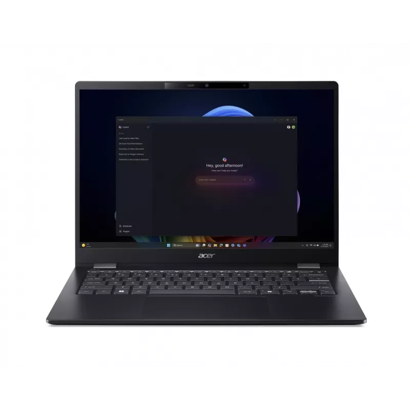 Nešiojamas kompiuteris Acer TravelMate P6 14 AI TMP614-54T, Intel Ultra 5, 16 GB RAM, 512 GB SSD, Windows 11 Pro, 226 V baterija