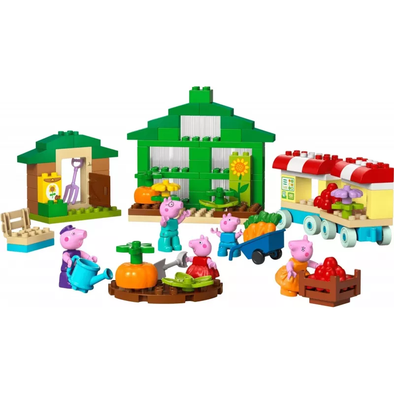 DUPLO Peppa Pig 10461 Senelio Kiaulės sodas ir šiltnamis statybiniai blokeliai
