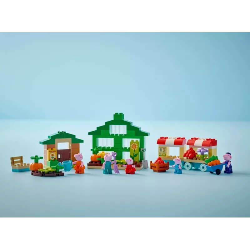 DUPLO Peppa Pig 10461 Senelio Kiaulės sodas ir šiltnamis statybiniai blokeliai