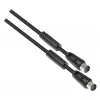 Good Connections S-PAK015S SAT antenos kabelis, coax kištukas į coax lizdą, 1,5 m, juodas