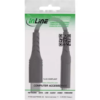 Garso keitiklis InLine 33054E USB-C į 3,5 mm su įmontuotu DAC, 15 cm laidas