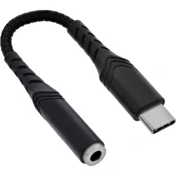 Garso keitiklis InLine 33054E USB-C į 3,5 mm su įmontuotu DAC, 15 cm laidas