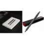 Tušinukas rotring 600 Graphite — metalinis korpusas, sukimo mechanizmas, segtukas