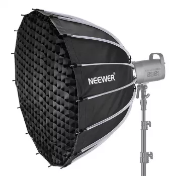 Softbox Neewer 85 cm B0BLC6NCGK – 85 cm studijinis softboxas nuolatinei ir blykstinei šviesai