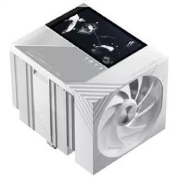 TRYX TURRIS T620 CPU oro aušintuvas, dvibokštis, su 5 colių ekranu - 120 mm, baltas