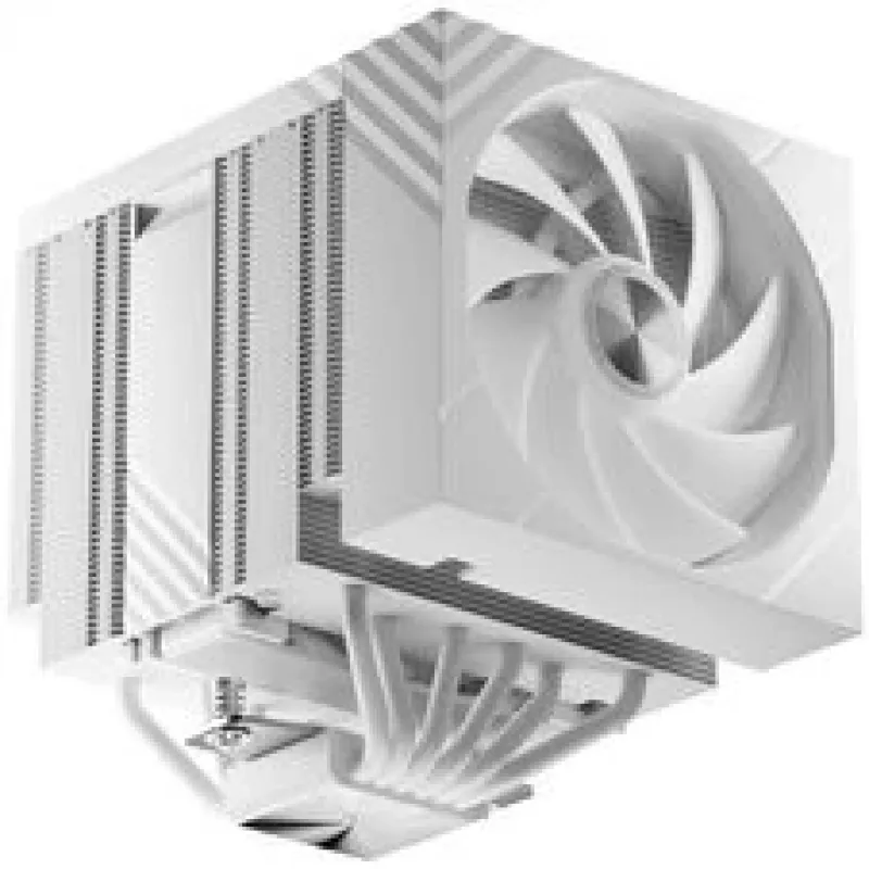 TRYX TURRIS T620 CPU oro aušintuvas, dvibokštis, su 5 colių ekranu - 120 mm, baltas